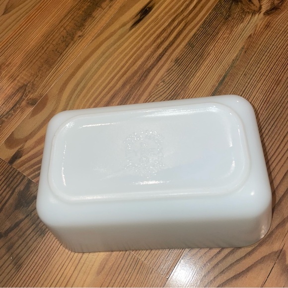 SOLD Pyrex Early American 0502 1 1/2 Pt Fridgie Fridge Rectangle Storage 502 - Picture 14 of 14